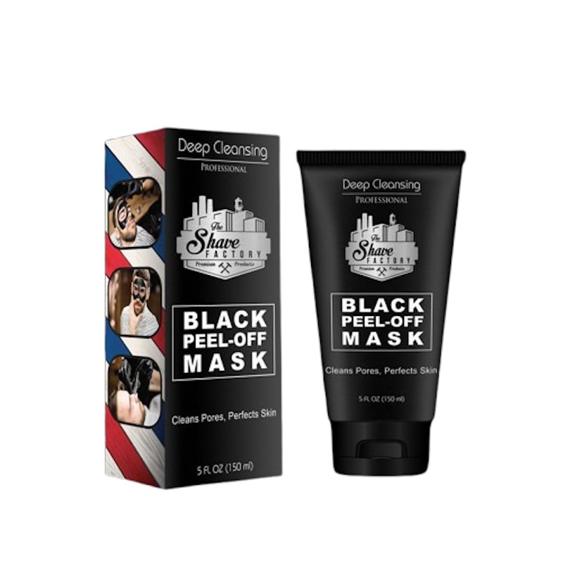 MASQUE NOIR À DÉCOLLER THE SHAVE FACTORY 