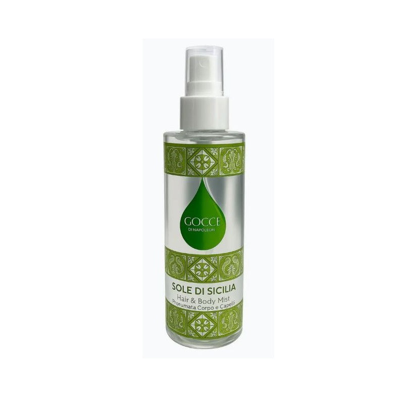 Eau parfumée pour le corps et les cheveux Napoleon Drops, Soleil de Sicile, 200 ml