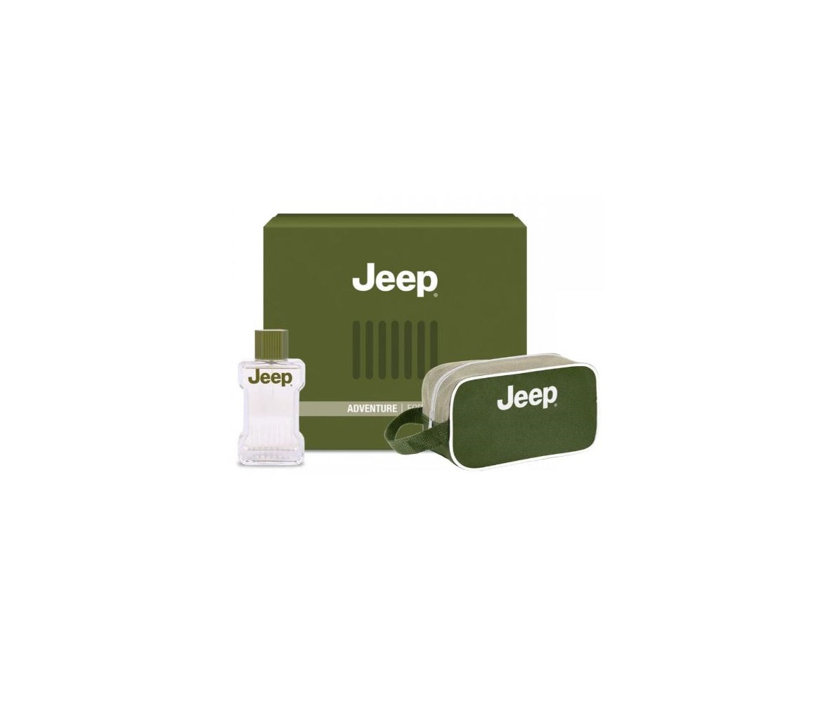 CONF. JEEP ADVENTURE POUR HOMME EDT 100ML + ÉTUI DE BEAUTÉ