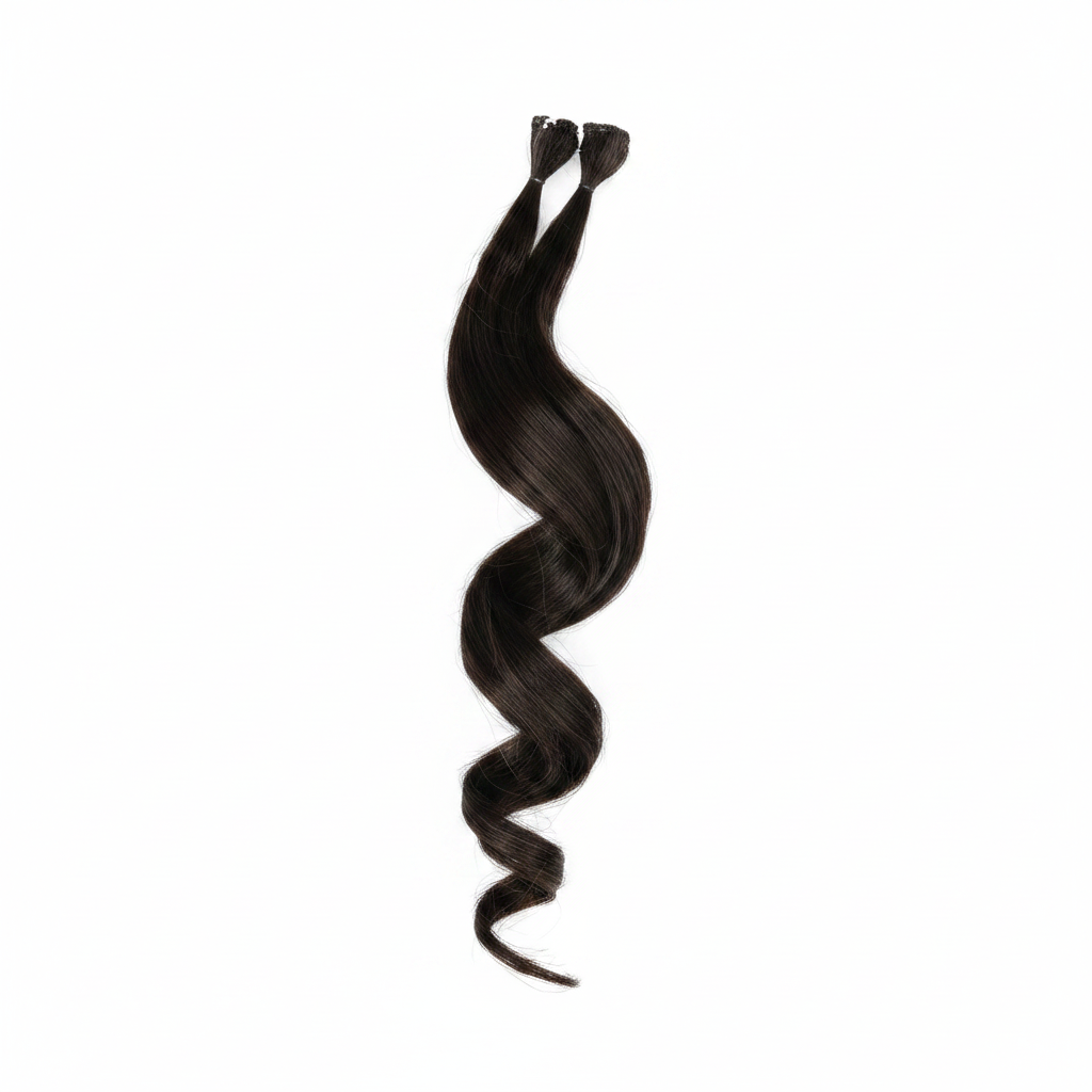 Extensions de cheveux ondulés DI BIASE à la kératine, 1 g x 20 pièces, 50 cm, réf. 2002.1GW 50