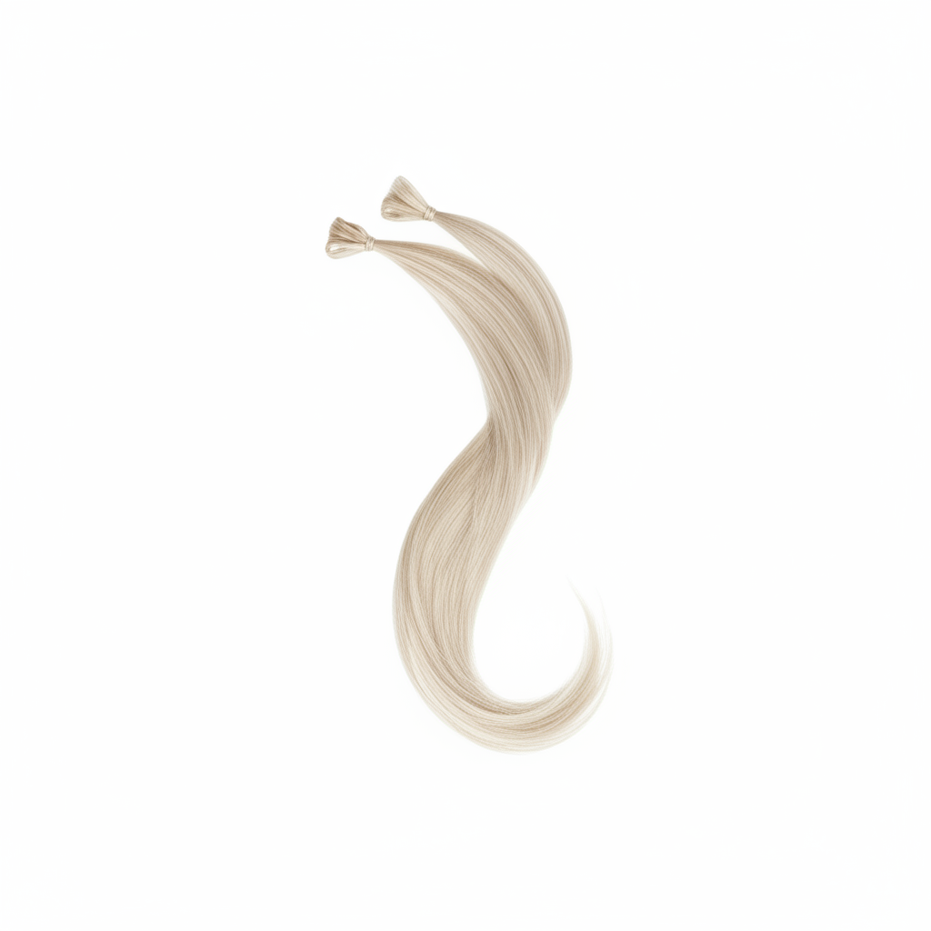 Extensions de cheveux raides DI BIASE à la kératine, 1 g x 20 pièces, 40 cm, réf. 2002.1G 40