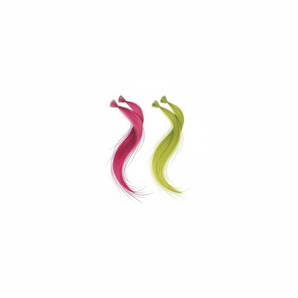 Extensions de cheveux raides DI BIASE KERATIN FANTASY LOCKS 0,8 g x 20 pièces 50 cm ART. 2002 50C