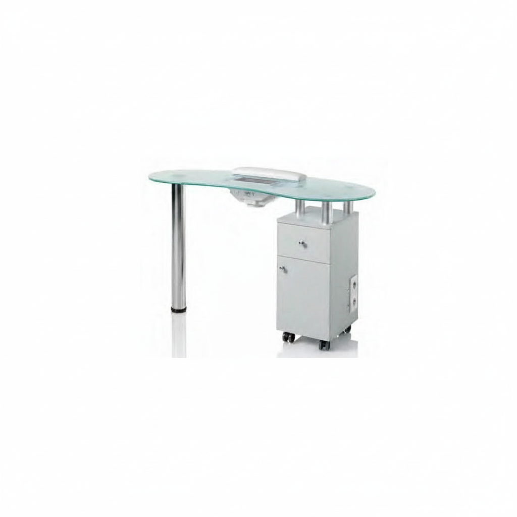 TABLE EN VERRE TREMPÉ AVEC ASPIRATEUR LOGIKA 1 ART. 800.312