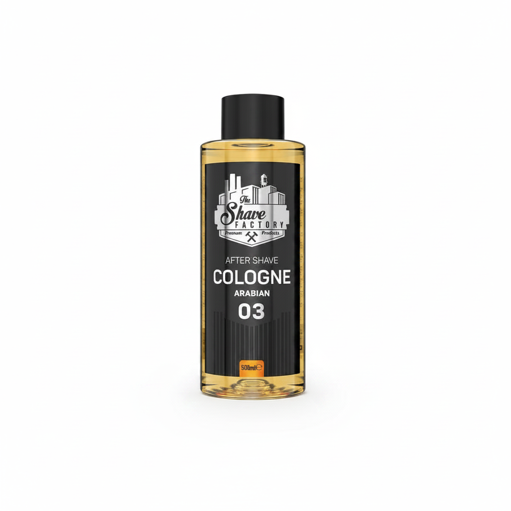 THE SHAVE FACTORY Après-rasage Eau de Cologne Arabian 03 500 ml 