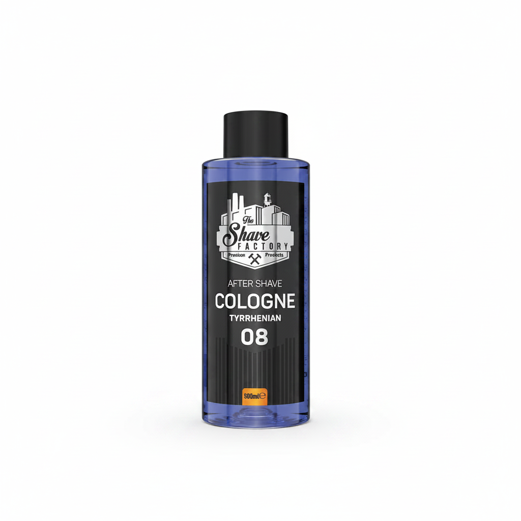 THE SHAVE FACTORY EAU DE COLOGNE APRÈS-RASAGE TYRRHENIENNE 08 500ML 