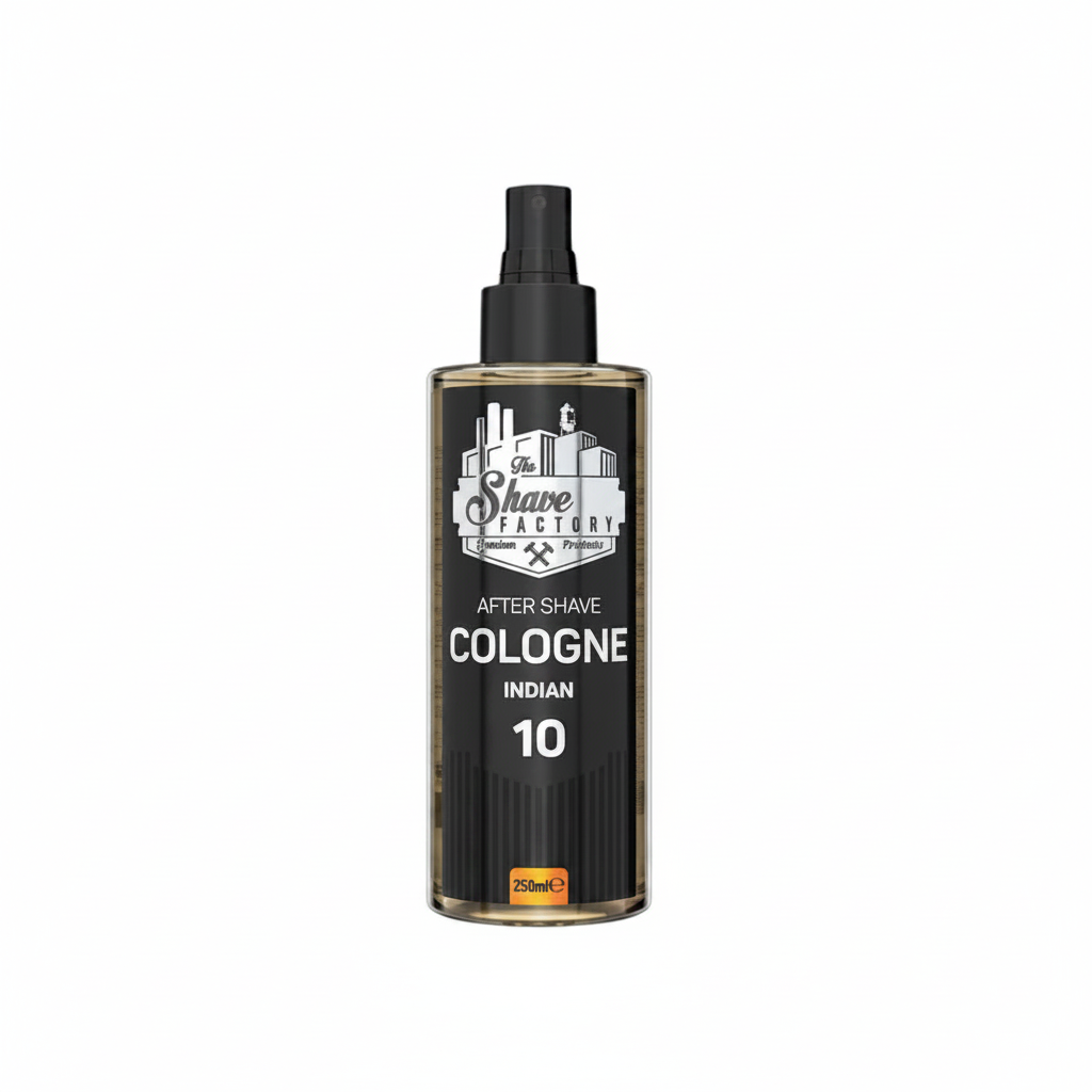 THE SHAVE FACTORY Après-rasage Eau de Cologne Indienne 10 250 ml 