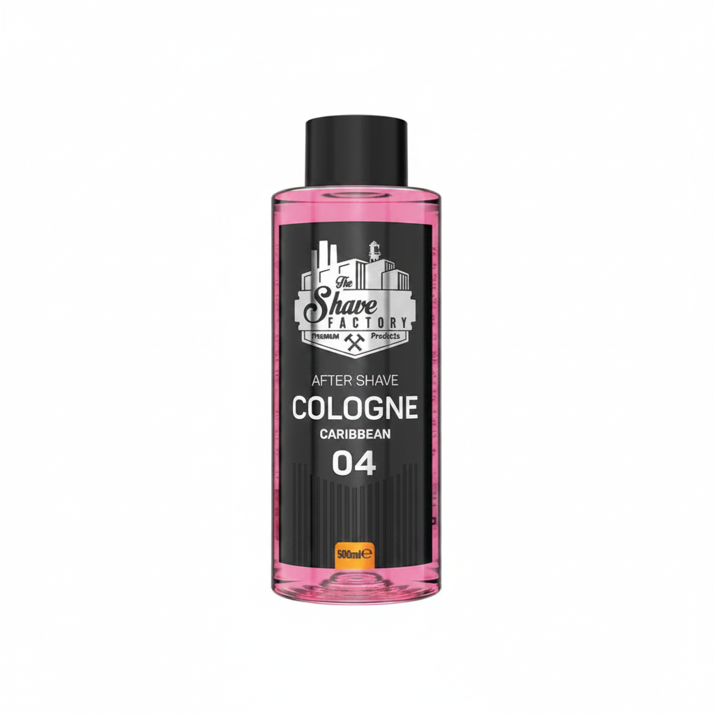 THE SHAVE FACTORY Après-rasage Eau de Cologne Caraïbes 04 500 ml 