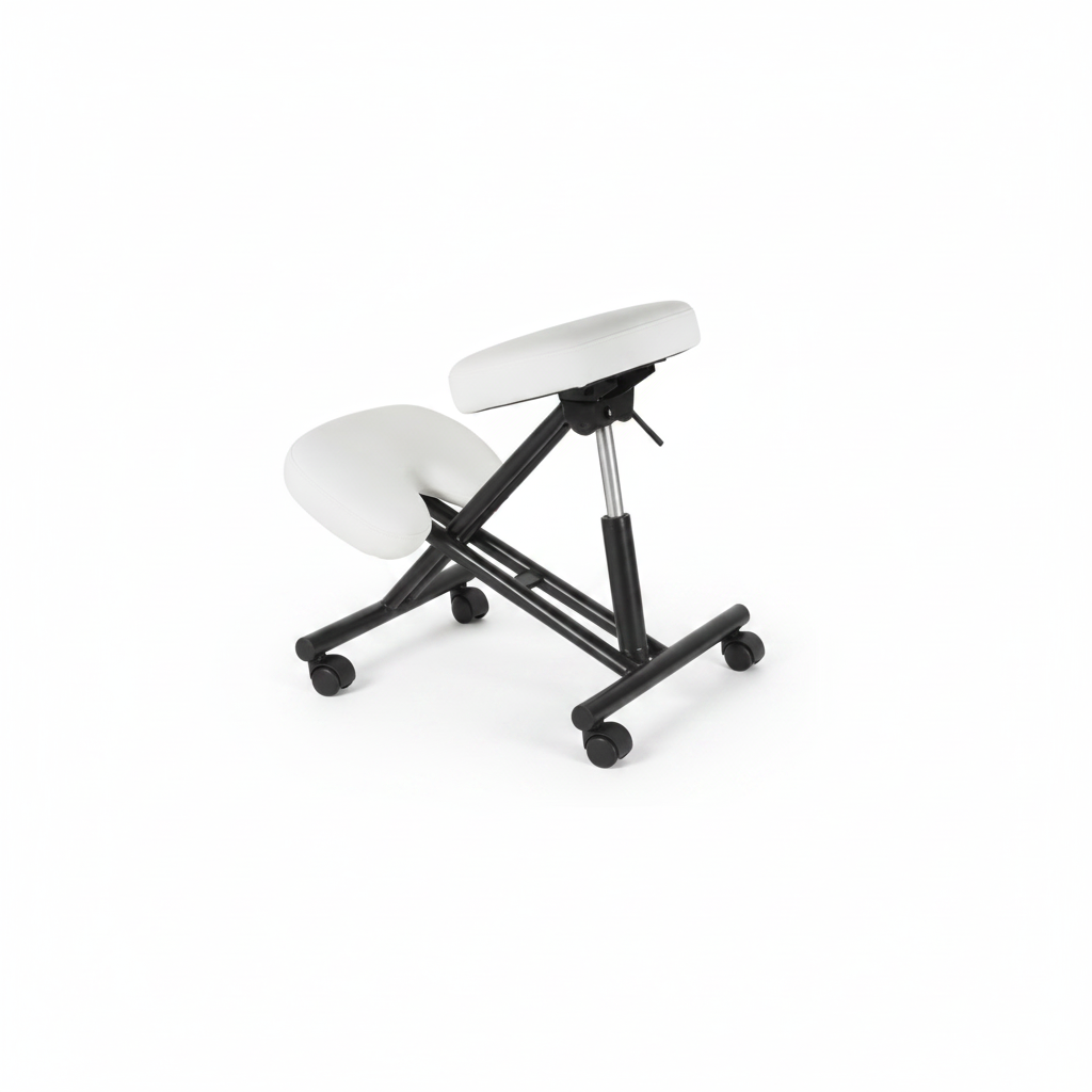TABOURET MASTER INOX ERGONOMIQUE BLANC ART.350.318