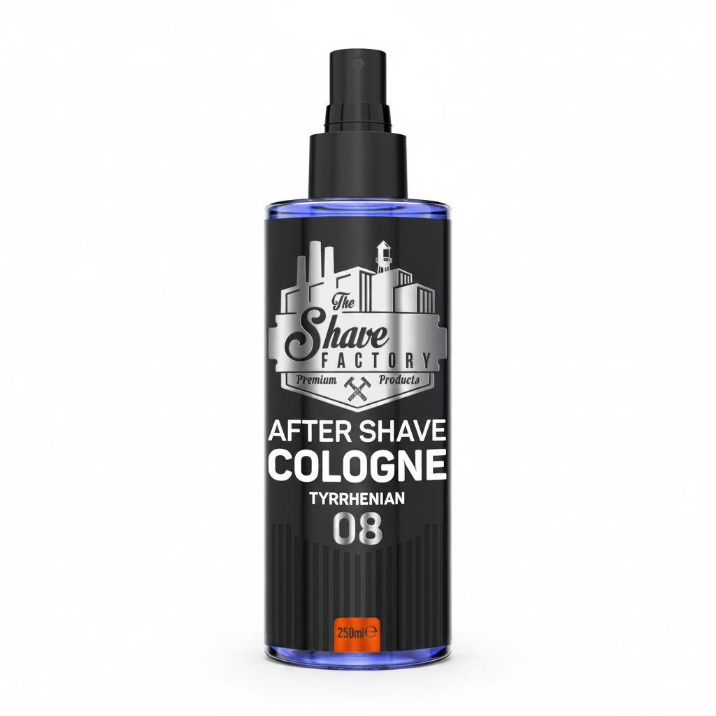 THE SHAVE FACTORY EAU DE COLOGNE APRÈS-RASAGE TYRRHENIENNE 08 250ML 