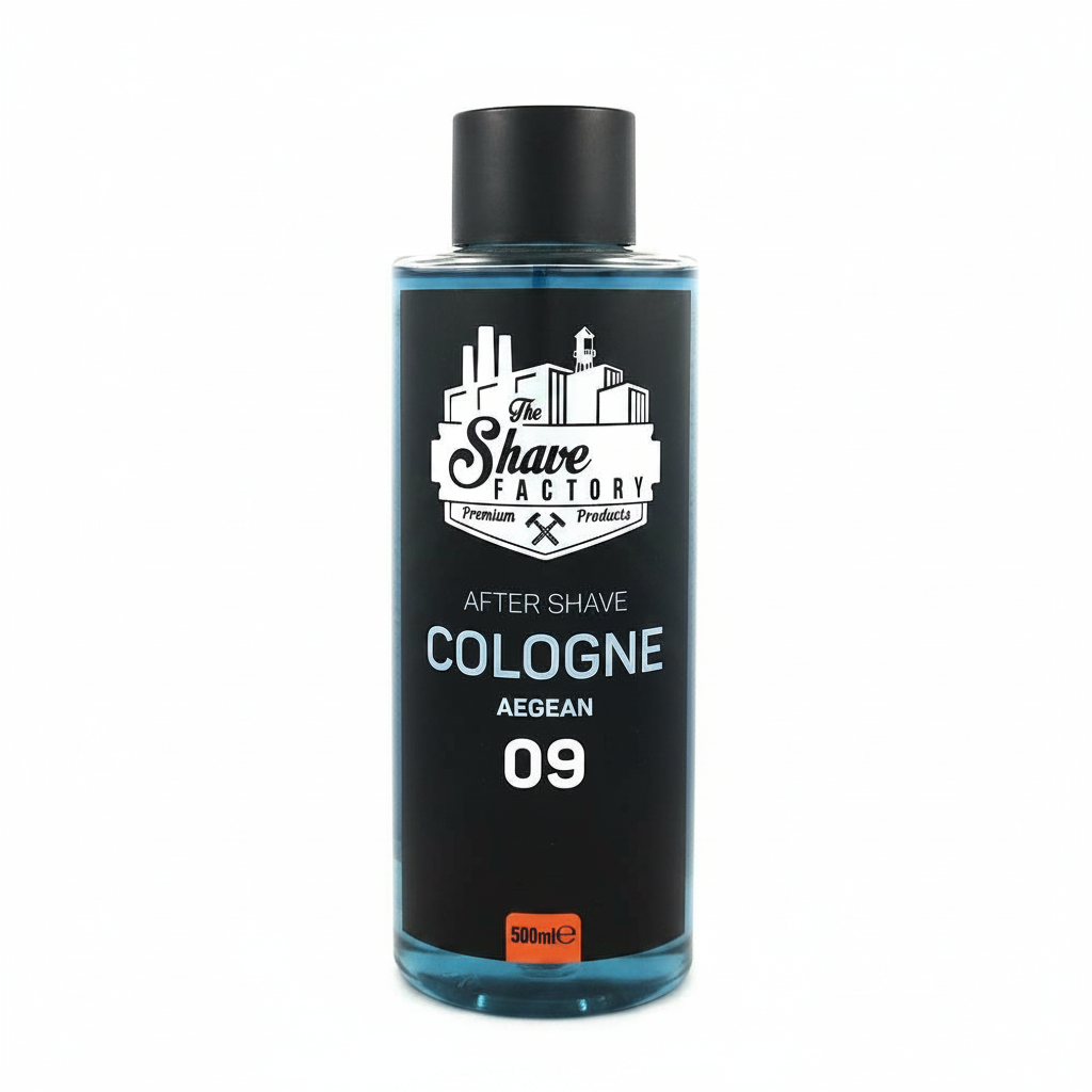THE SHAVE FACTORY EAU DE COLOGNE APRÈS-RASAGE AEGEAN 09 500ML 