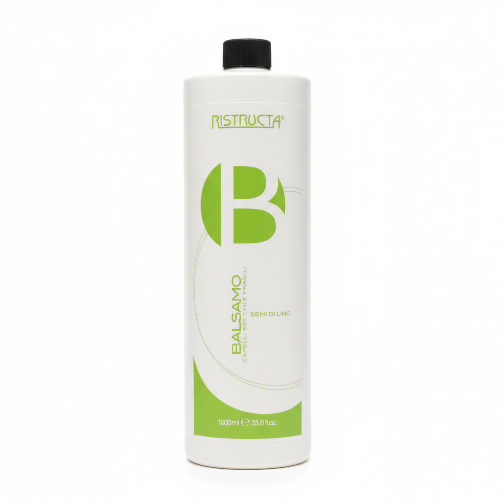 Après-shampoing Ristructa pour cheveux secs et fragiles à l'huile de lin 1000 ml