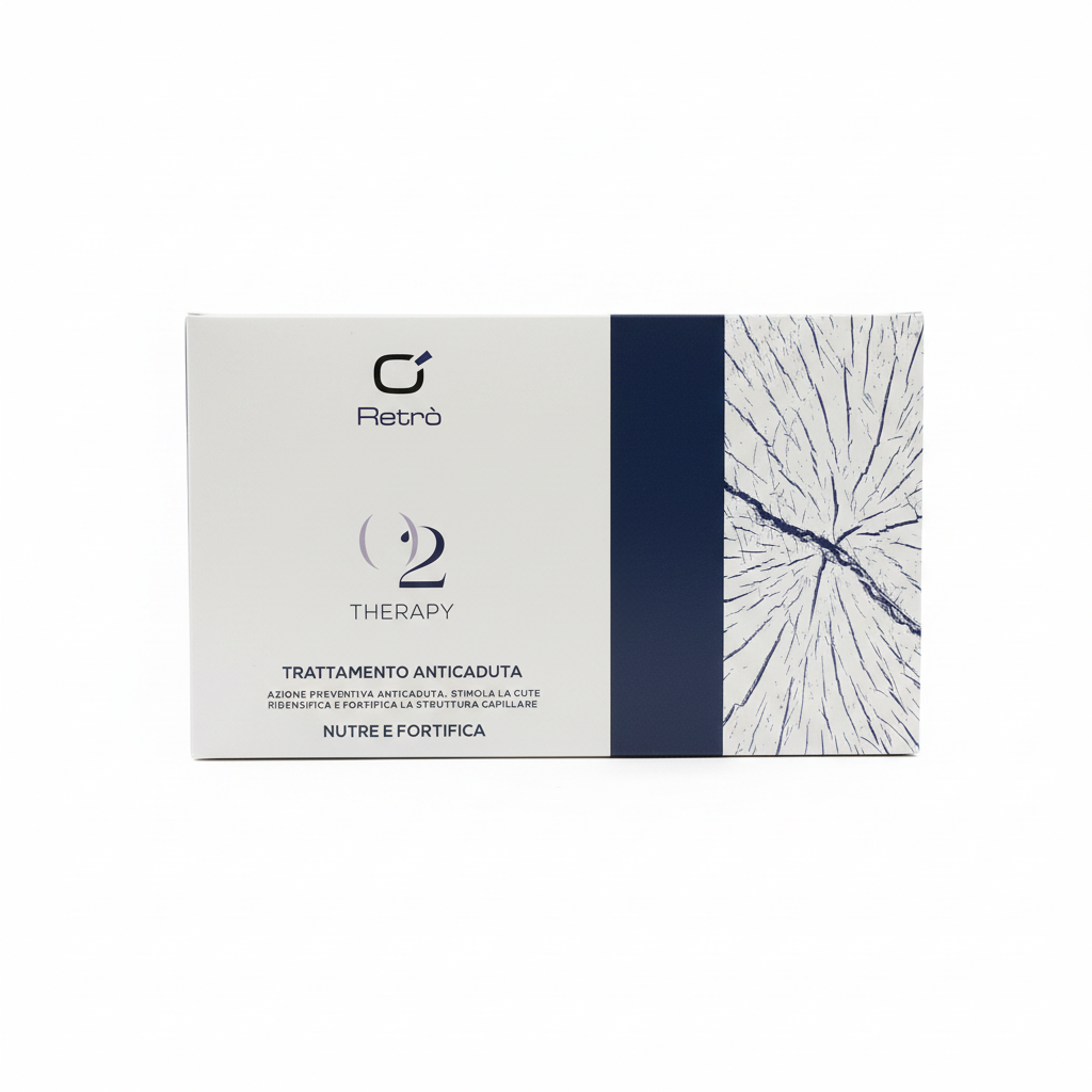 RETRO' 12 FLACONS DE 10 ML DE TRAITEMENT CHOC CONTRE LA CHUTE DE CHEVEUX
