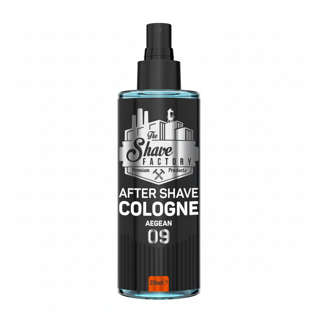 THE SHAVE FACTORY EAU APRÈS-RASAGE COLOGNE AEGEAN 09 250ML