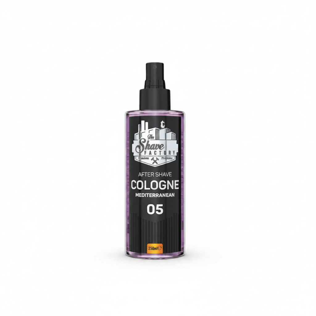 THE SHAVE FACTORY EAU DE COLOGNE APRÈS-RASAGE MÉDITERRANÉENNE 05 250ML 