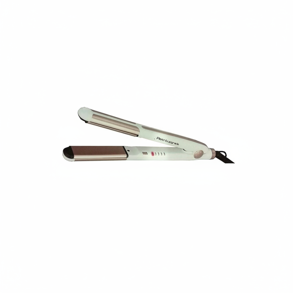 Lisseur professionnel rétro à la tourmaline RUP602C blanc