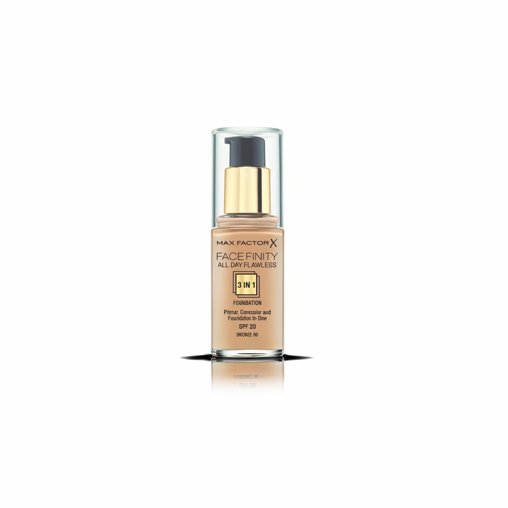 MAX FACTOR FACE FINITY ALL DAY FLAWLESS 3IN1N.80
