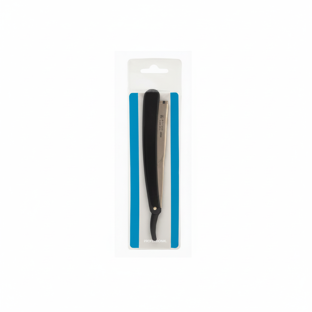Rasoir de barbier demi-lame en acier inoxydable ES664
