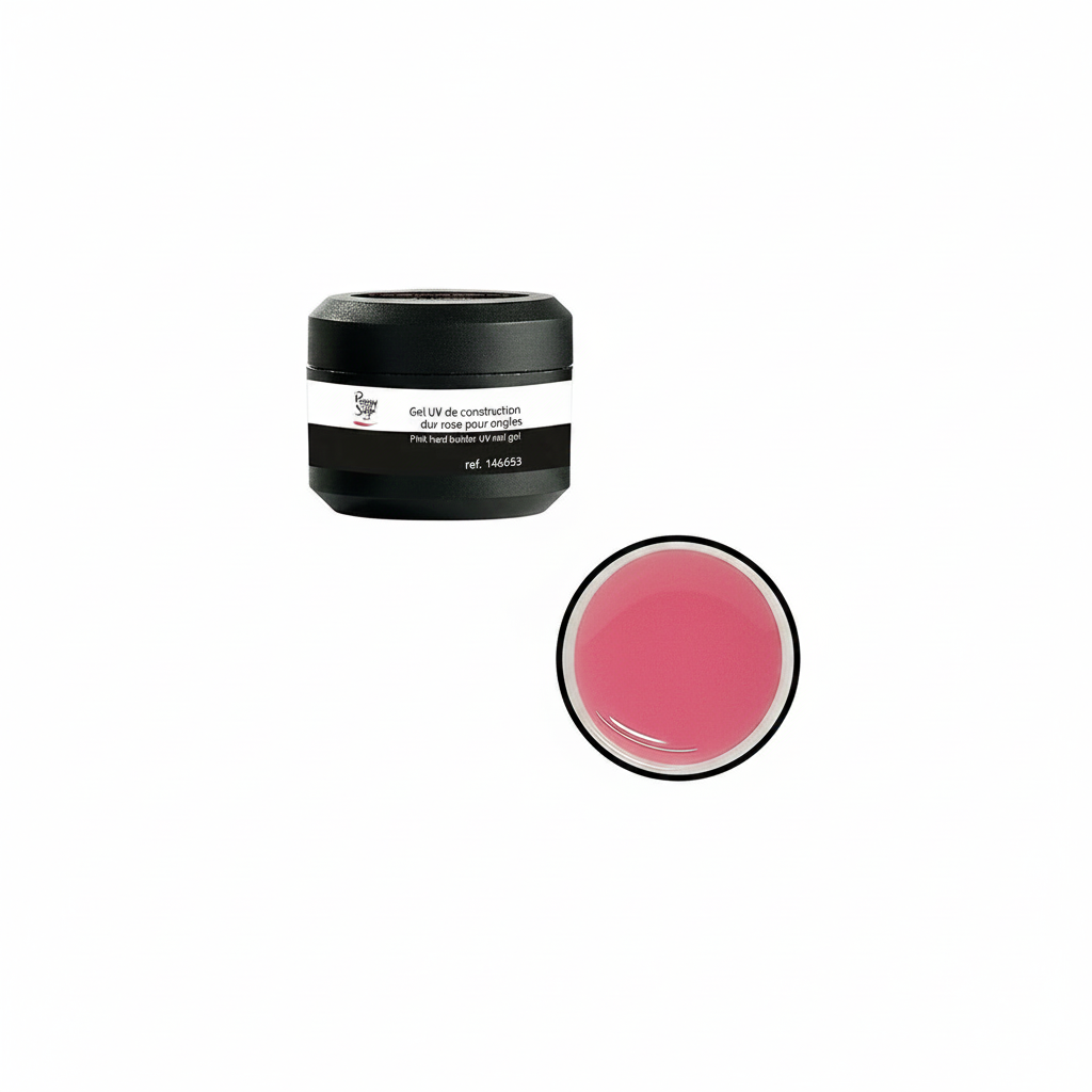 Gel de construction UV dur rose sauge Peggy 15 g