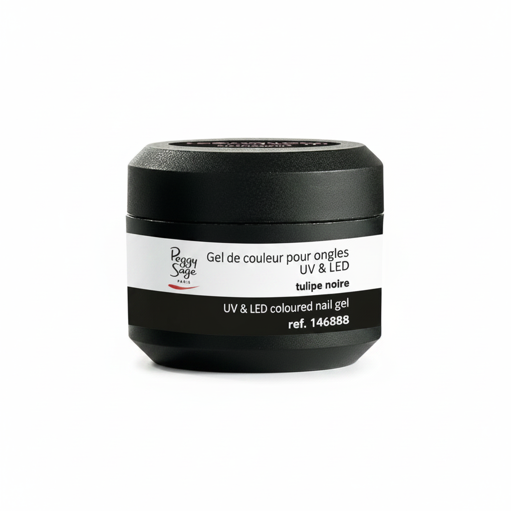 PEGGY SAGE COLORED UV GEL TULIPE NOIR