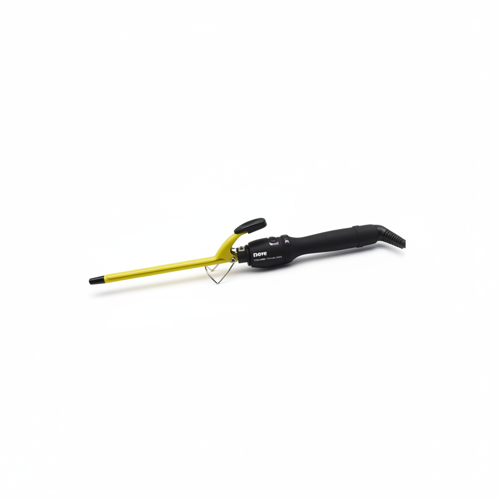 Fer à friser coloré MOVE 9 mm jaune