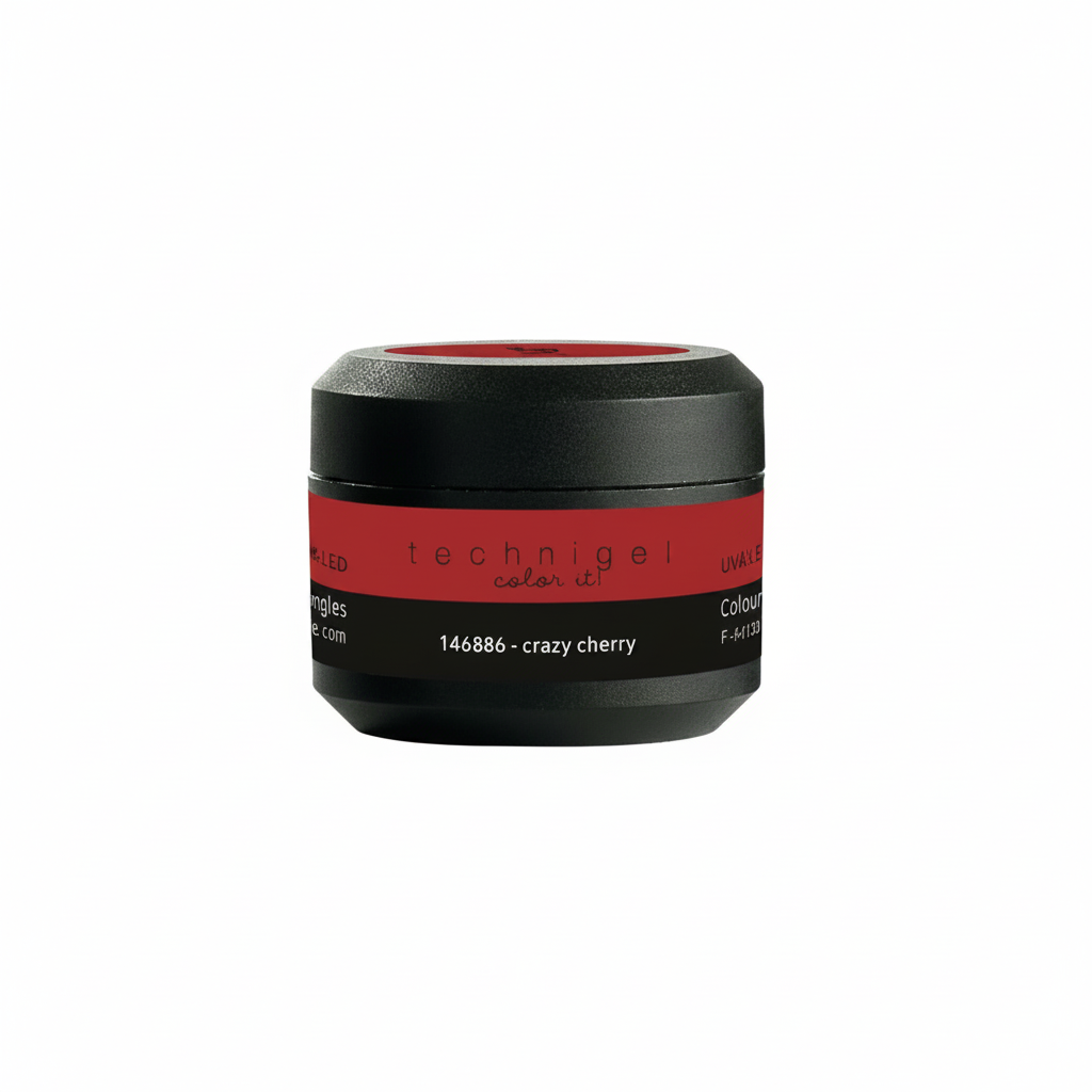 Gel LED UV couleur sauge Peggy Crazy Cherry 5 g 