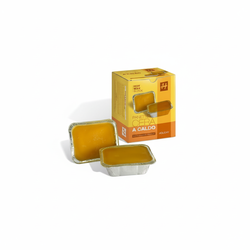 Cire chaude de Noël en plateau naturel 2 x 500 ml