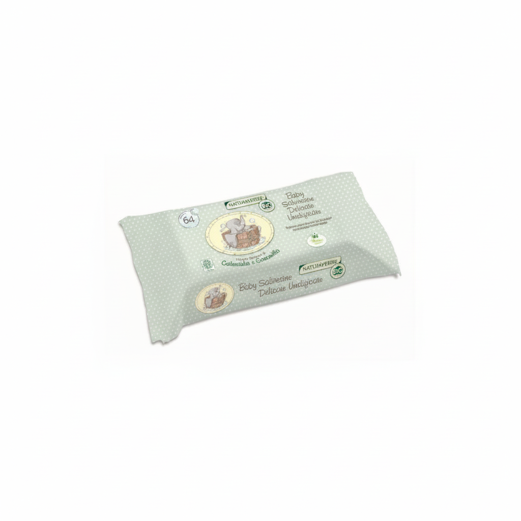 Lingettes ultra douces pour bébé NATURA VERDE BIO DISNEY, paquet de 64