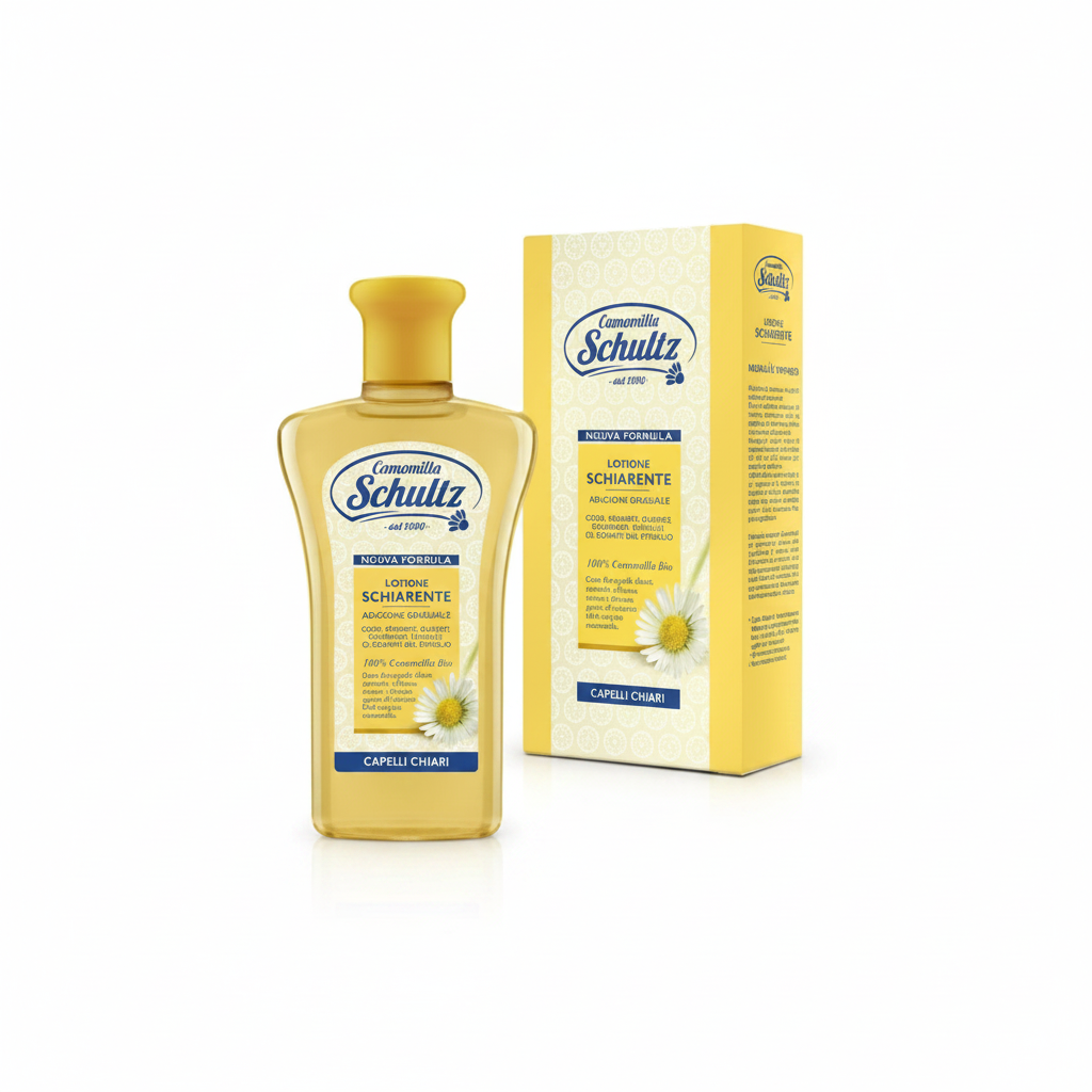 Lotion éclaircissante à la camomille 100 % biologique SCHULTZ 200 ml