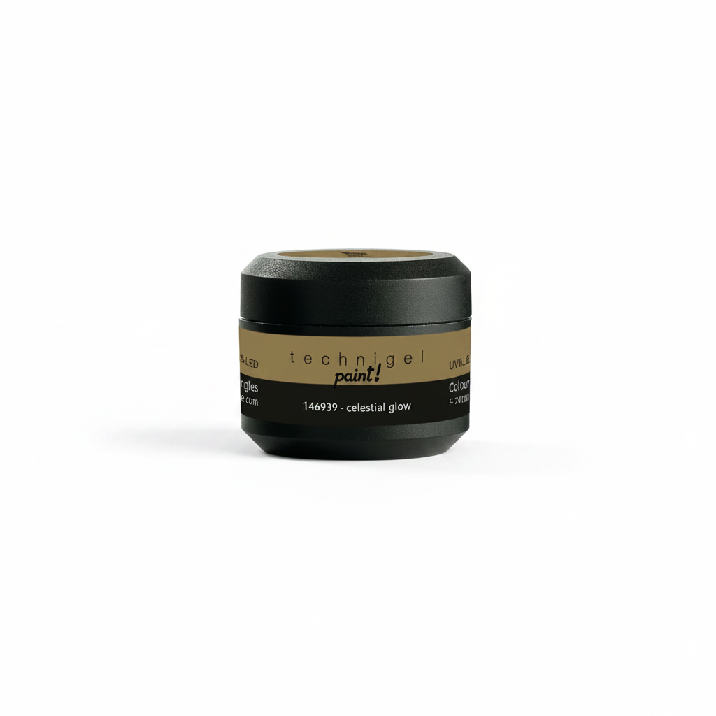 Peinture gel UV/LED Peggy Sage, teinte Céleste Glow, 5 g