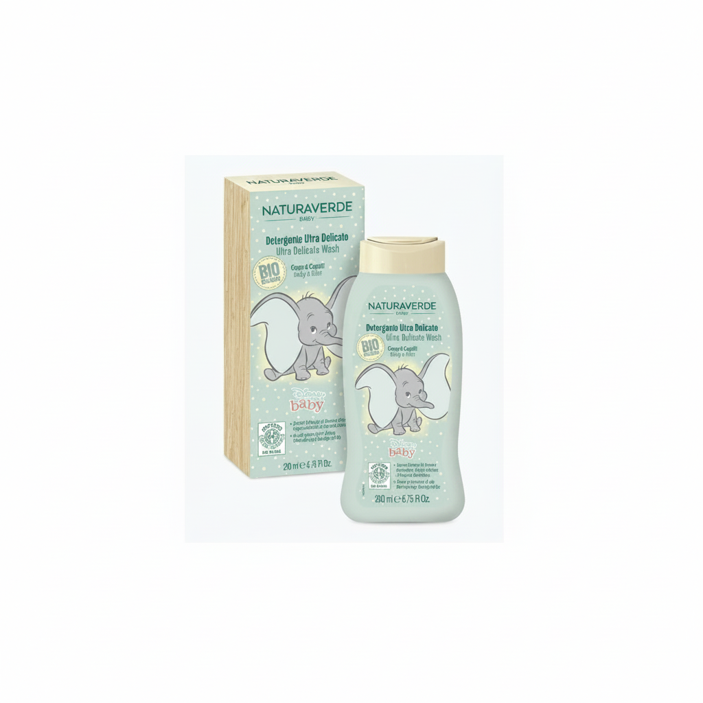 NATURAVERDE BIO DISNEY BABY ULTRA DOUX GEL CORPOREL/CHEVEUX 200ML