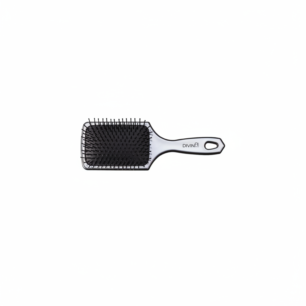 MP.HAIR BROSSE PLATE-DIVINE ARGENT