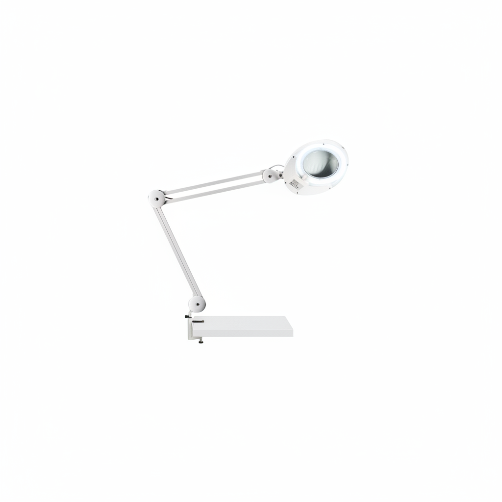 LAMPE AU NÉON AVEC LENTILLE DE TABLE DE 5 DIOPTERES