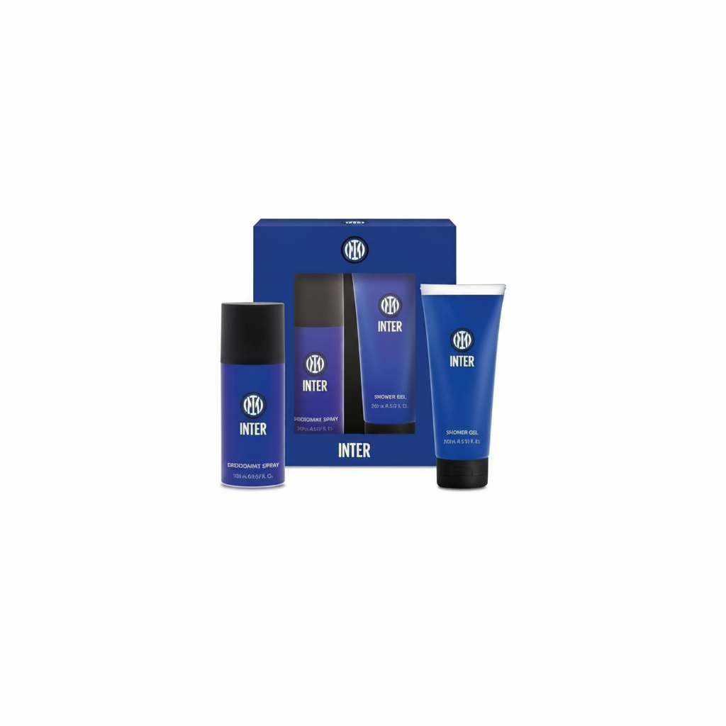 COFFRET CADEAU INTER DÉODORANT 150ML + GEL DOUCHE 200ML