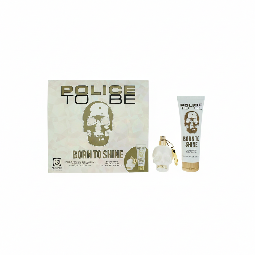POLICE TO BE BORN TO SHINE EDP 40ML + LAIT CORPOREL 100ML