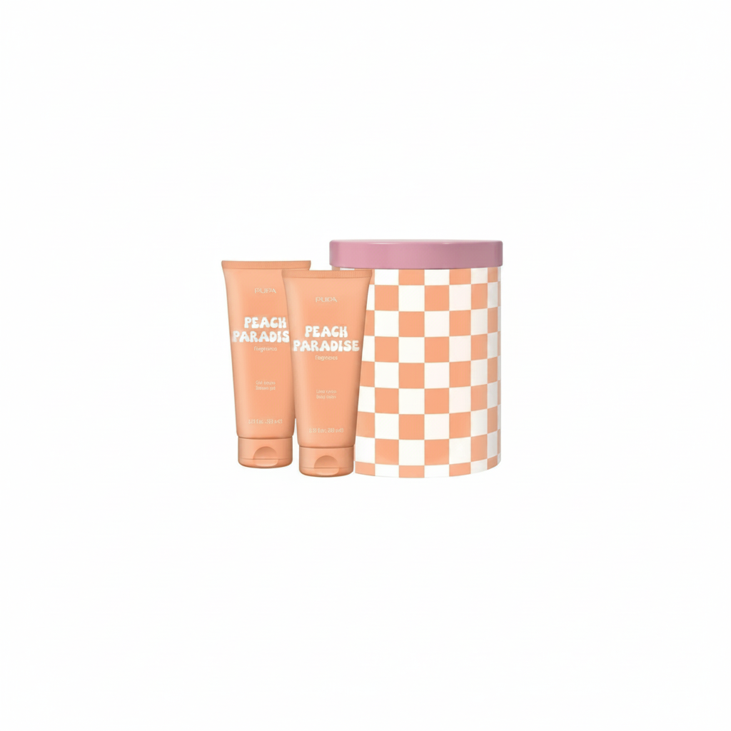PUPA HAPPY BOX - LAIT CORPOREL PEACH PARADISE 200ML