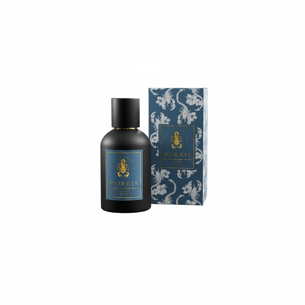 MORRIS MAN FORTITER EAUX DE COLOGNIE INDIGO APRÈS-RASAGE 100ML 