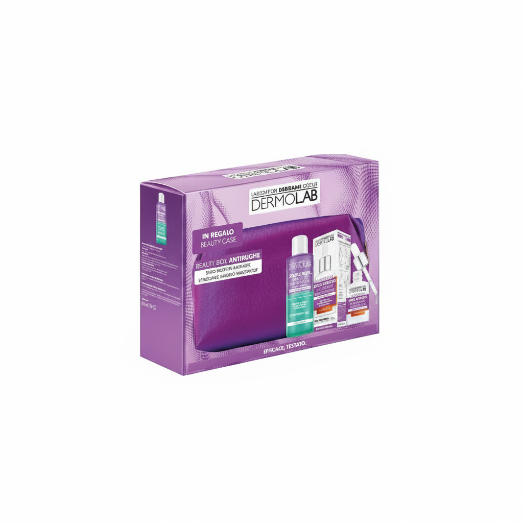 Coffret beauté Dermolab : sérum anti-rides 30 ml + démaquillant 50 ml