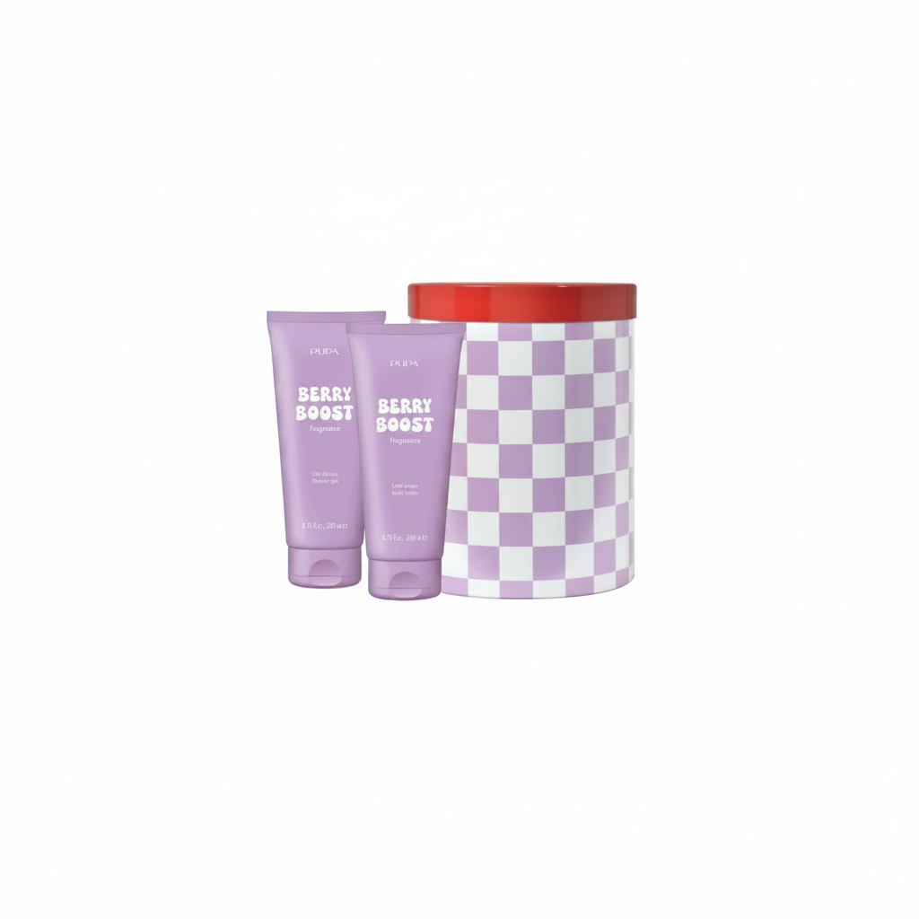 PUPA HAPPY BOX - GEL DOUCHE 200ML + LAIT CORPOREL 200ML AIR BERRY BOOST