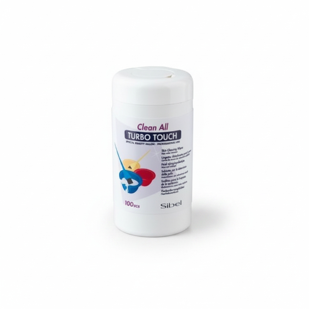Lingettes détachantes SIBEL TURBO TOUCH, paquet de 100