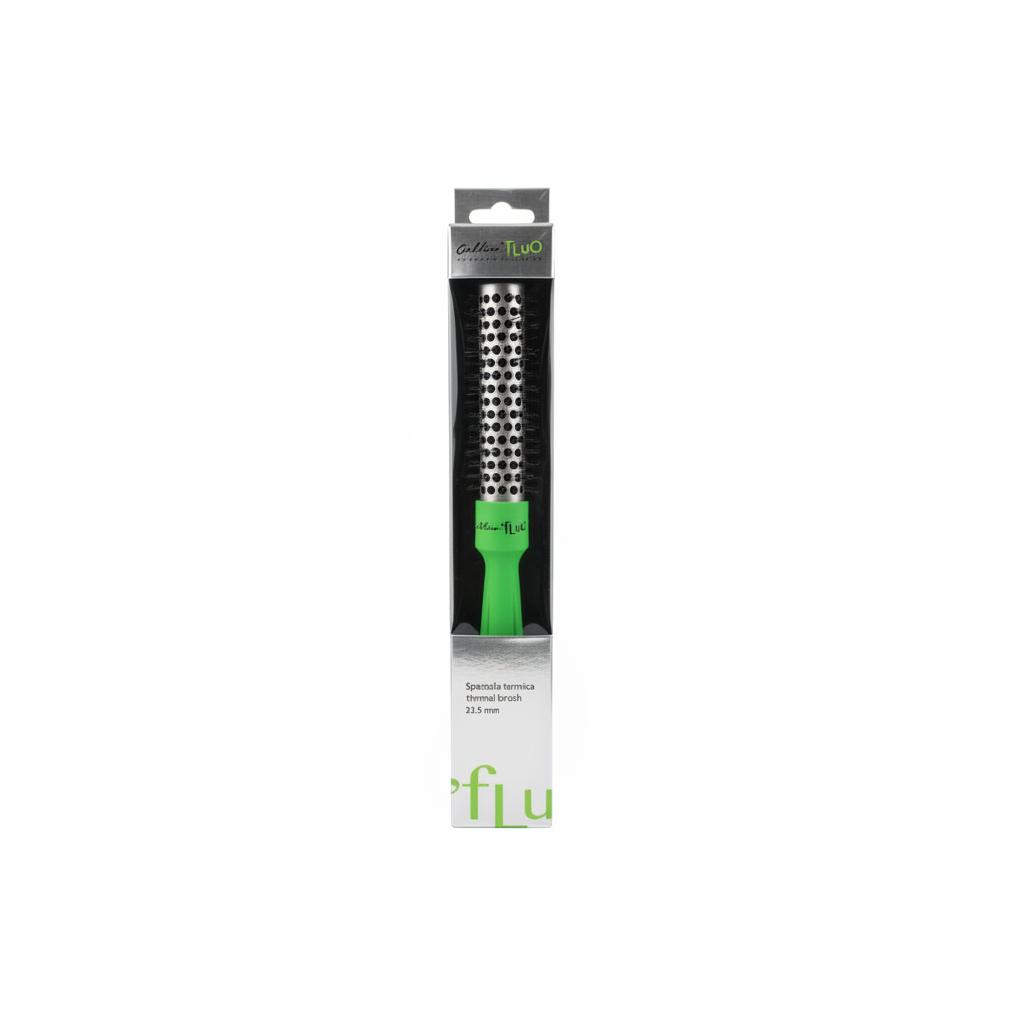 Brosse thermique verte LABOR GETTI'N FLUO 12,5 mm