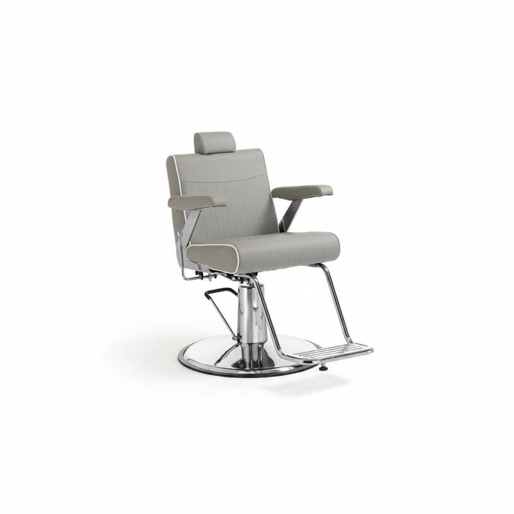 FAUTEUIL DE BARBIER HAIR MAIORCA GRIS ART. 370.791