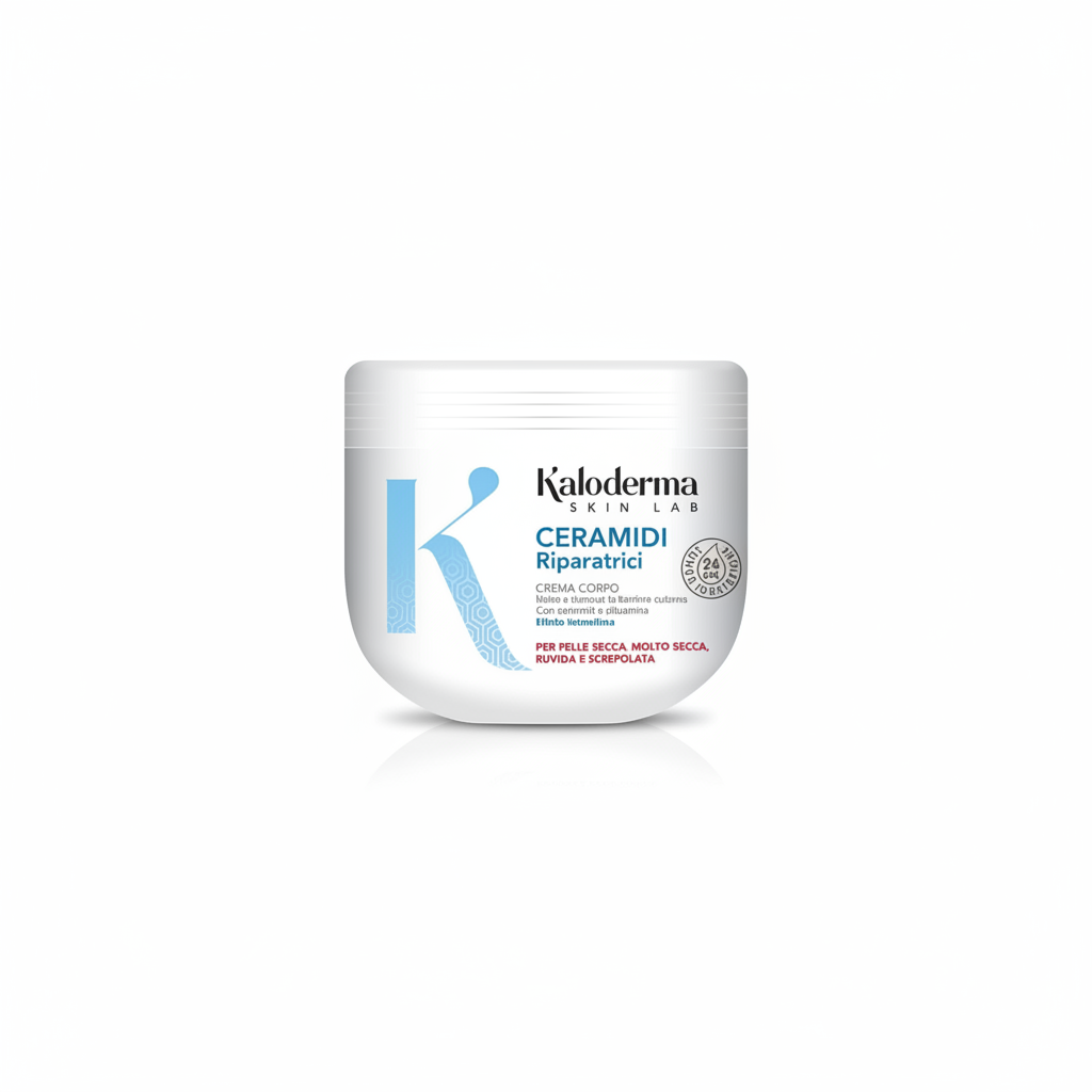 Crème corporelle hydratante réparatrice KALODERMA pour peaux sèches 450 ml 