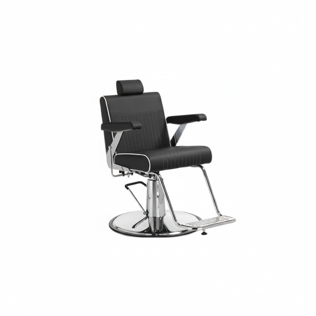 FAUTEUIL DE BARBIER HAIR MAIORCA NOIR ART. 370.790