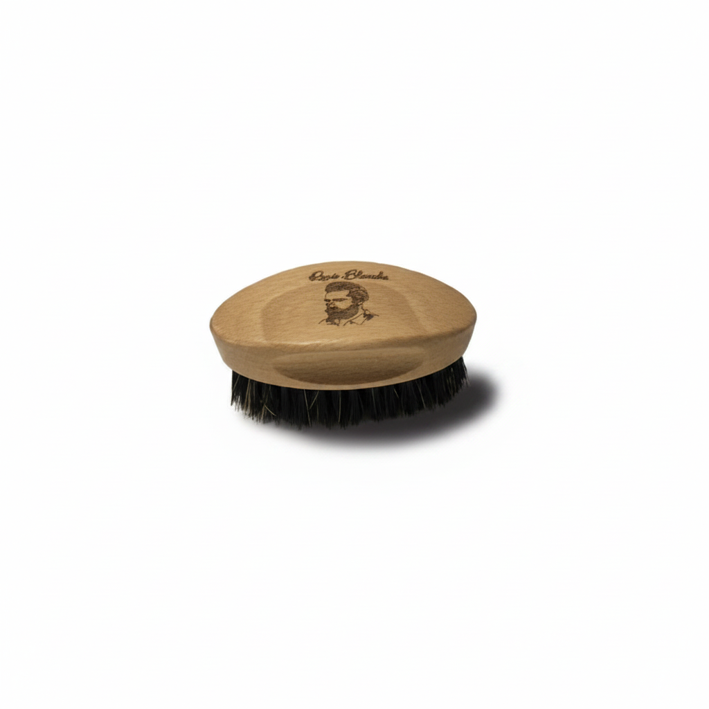 Brosse à barbe plate melon H-Zone de Renée Blanche 