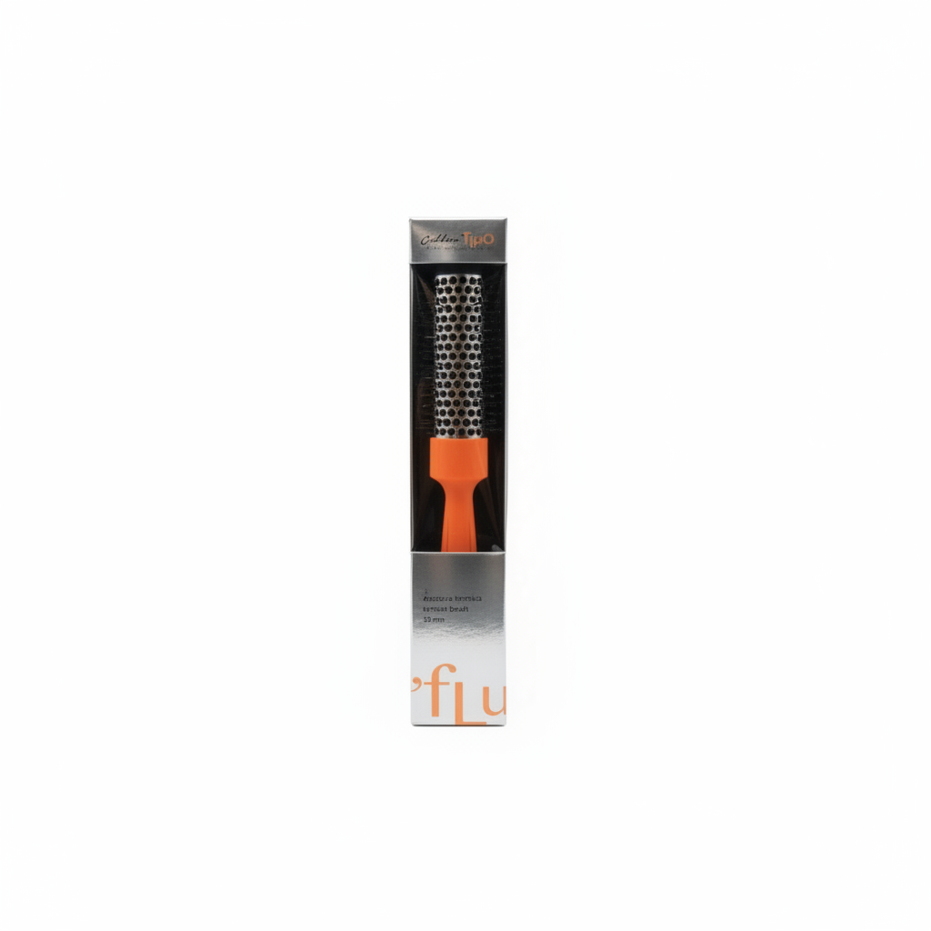 Brosse thermique LABOR GETTI'N FLUO orange 15 mm