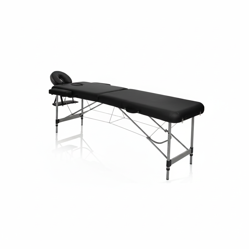 LIT PLIANT MASTER ALUMINIUM NOIR ART. 350.310
